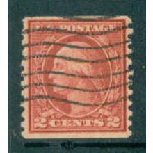 Used 492 2c George Washington Fine A09959