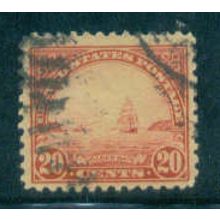 Used 567 20c Golden Gate Fine A16201