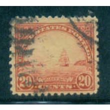 Used 567 20c Golden Gate Fine 1A16201