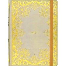 2025 Gilded Ivory Weekly Planner (16 Months, Sept 2024 To Dec 2025)