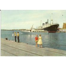 Bergen Line MV VENUS Postcard (Aune F-385-0)