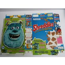 Nestle Shreddies 1997 Cereal Box Hercules 500g