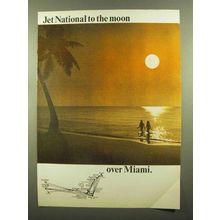1965 National Airlines Ad - to the Moon