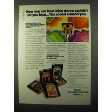 1971 RCA Quad 8 Tape Cartridge Ad - Sound Around You