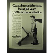 1971 South Carolina Development Board Ad - Our Markets