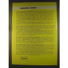 1976 Hughes Aircraft Ad - Launch of Second Mariner