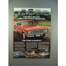 1978 Ford Fairmont Sedan, Squire Wagon, Futura Coupe Ad