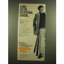 1988 Hoffman-La Roche Berocca Plus Ad - The Alcoholic