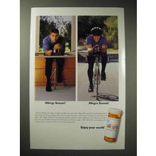 2001 Aventis Allegra Ad - Allergy Season?