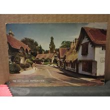 THE OLD VILLAGE, SHANKLIN, ISLE OF WIGHT used postcard by J. Salmon 1963 pm =