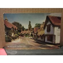 THE OLD VILLAGE, SHANKLIN, ISLE OF WIGHT used postcard by J. Salmon 1963 pm #