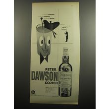1951 Peter Dawson Scotch Ad - A wee bit smoother a wee bit mellower