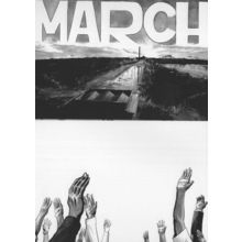 1963 Black Rights Power Equality March SNCC 2x Postcard s