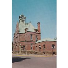 City Hall Police Station Summerside Prince Edward Island Postcard