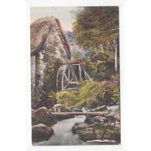 Old Mill Holy Street Chagford Postcard Devon1920b