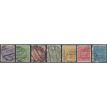 Coat of Arms - Poland 1932 - FH - MiNr 272/8