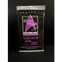 The Next Generation 25th Anniversary Series II Booster Pack Star Trek Brand New