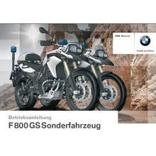 BMW F800GS SONDERFAHRZEUG BETRIEBSANLEITUNG 2015 MOTORRAD 192 SEITE DEUTSCH.