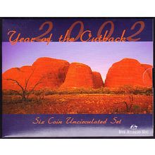 2002 Australia Mint Coin Set Year of the Outback