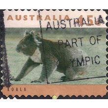 AUSTRALIA, MAMMALS, Koala, Phascolarctos cinereus, orange 1994, 45c