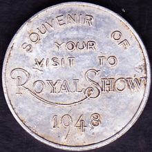 1948 Australia Medallion Royal Show Sydney