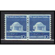 1520 10c Jefferson Memorial Very Fine MNH CLP CA0087