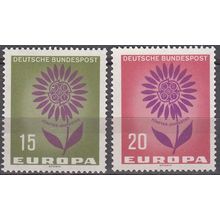 Deutschland 1964 Michel 445 - 446 Neuf ** Cote (2011) 0.40 € Europa CEPT Fleur
