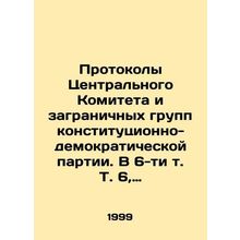 Protocols of the Central Committee and Foreign Groups of the Constitutional Dem