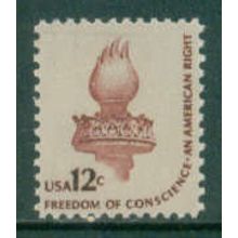 1594 12c Liberty Torch Fine MNH Dry Gum MA0624