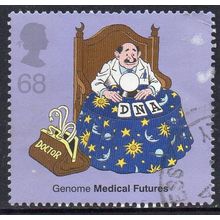 GB 2003 50th Anniv of Discovery of DNA - Medical Futures 68p Used