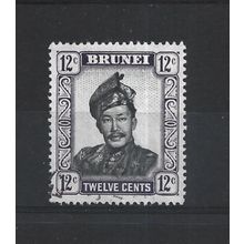Brunei.SG107 12c Sultan Omar Ali Saifuddin.Fine Used.Aug25s