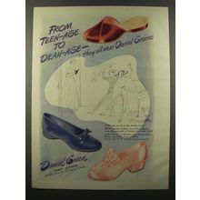 1947 Daniel Green Comfy Slippers Ad - Flip, Ming, Juke