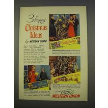 1955 Western Union Telegram, Santagram, Money Order Ad