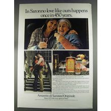 1980 Amaretto di Saronno Ad - Love Like Ours