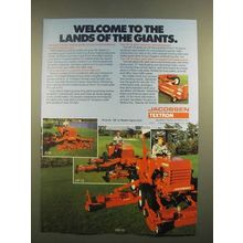 1988 Jacobsen Textron F-10, HF-15 and HR-15 Mowers Ad - Lands of Giants