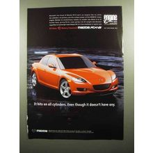 2004 Mazda RX-8 Car Ad - Hits on All Cylinders