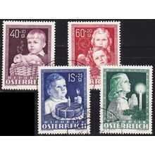 ÖSTERREICH AUSTRIA [1949] MiNr 0929-32 ( O/used )