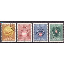 ÖSTERREICH AUSTRIA [1949] MiNr 0937-40 ( O/used )