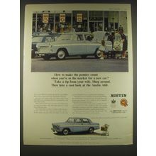 1965 Austin A60 Ad - How to make the pennies count when you're in the market