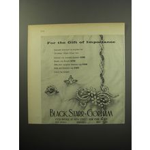 1955 Black, Starr & Gorham Jewelry Ad - For the gift of importance