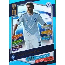 Topps Match Attax Champions League 2016/17 Antunes PRO 11 Card PRO16