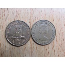 Jersey 1988 Elizabeth ll 1p Coin