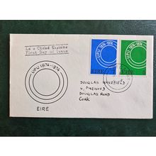 Irish FDC 1974. Universal Postal Union Centenary. Franked in Cork. (b)