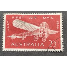 AUSTRALIA 1964 SG 0371 USED filler (thin on wing)