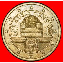 Ⰶ NORDIC GOLD (2002-2025): AUSTRIA ★ 50 EURO CENTS 2016 I2!★LOW START★NO RESERVE