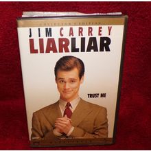 DVD CASE ONLY- 1997 UNIVERSAL PICTURES- LIARLIAR-JIM CAREY- -RATED-PG13