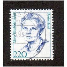 GER 1997 220pf 'FAMOUS WOMEN -M.E LUDERS' FINE USED (EBID30-173)