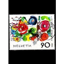 SCHWEIZ SWITZERLAND [1988] MiNr 1380 ( O/used ) Kunst
