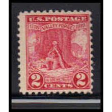 645 2c Valley Forge Barely Clears MNH O1029