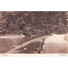 Restaurant Cafe Bodega Walenburgerhof Rotterdam Holland Real Photo Postcard
